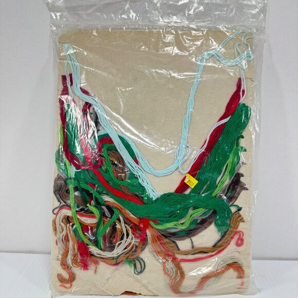 Christmas Placemats Counted Cross Stitch Kit Cardinals Birds Holiday Decor - Picture 3 of 4